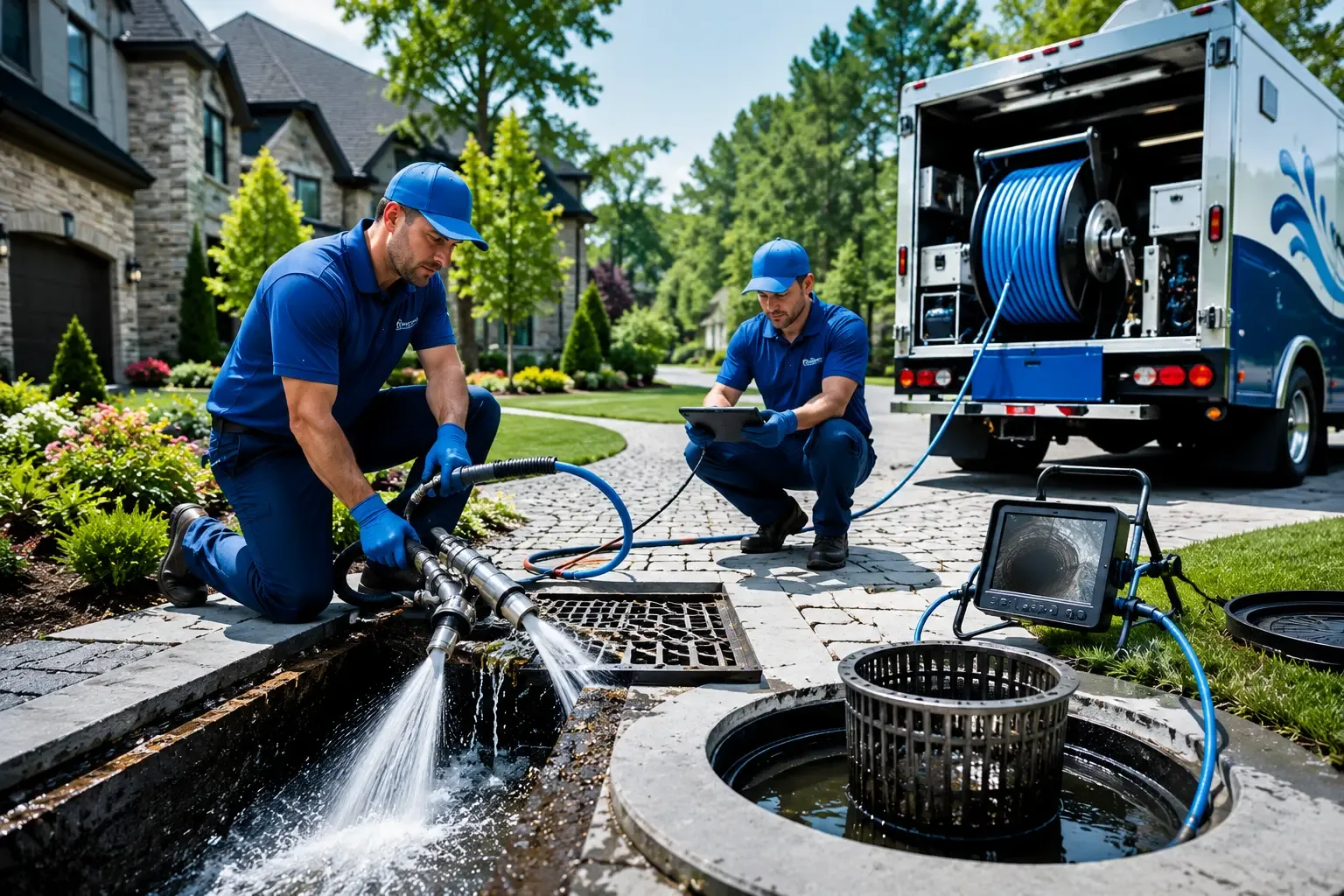Local outdoor drain cleaning professionals in West Branch, MI