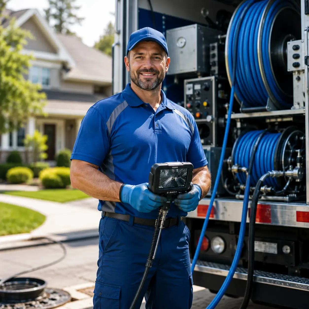 Local outdoor drain cleaning specialists in West Branch, MI